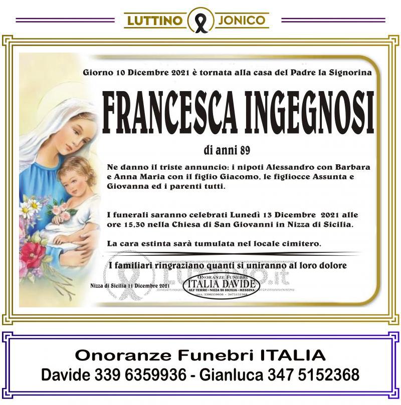 Francesca  Ingegnosi 
